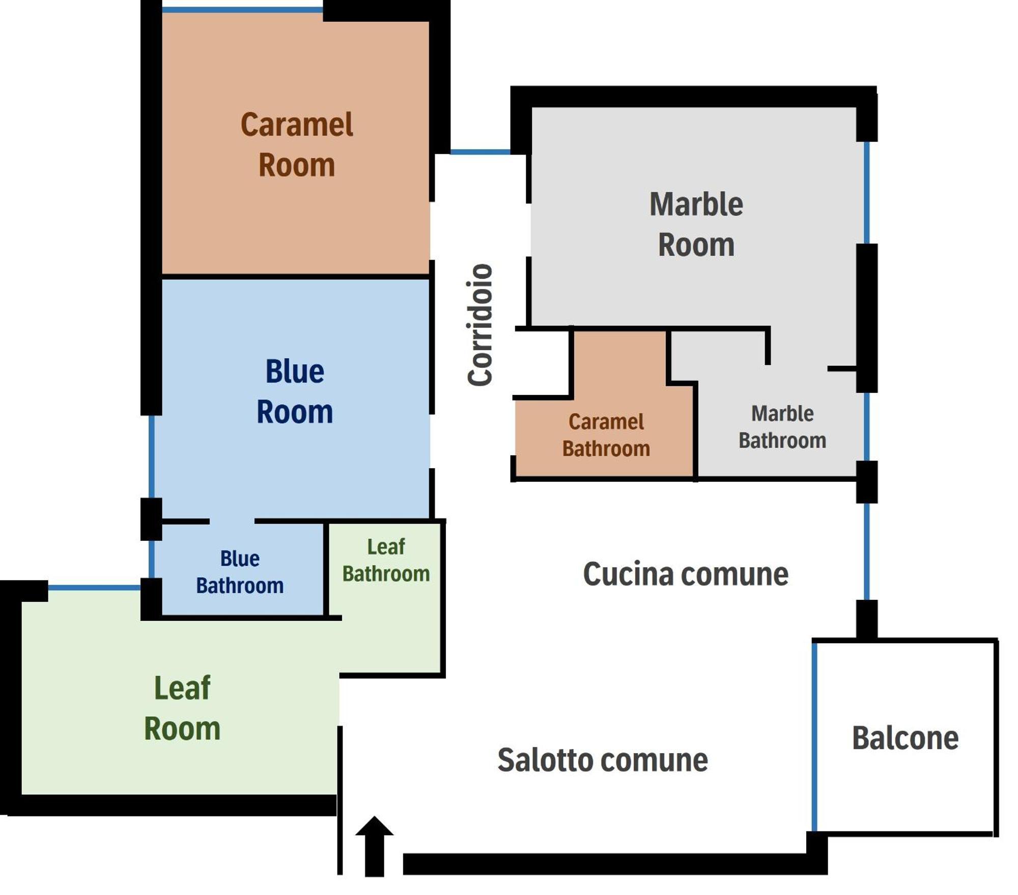 Maison d'hôtes Il Balcone Nel Parco - Stanze Con Bagno Privato